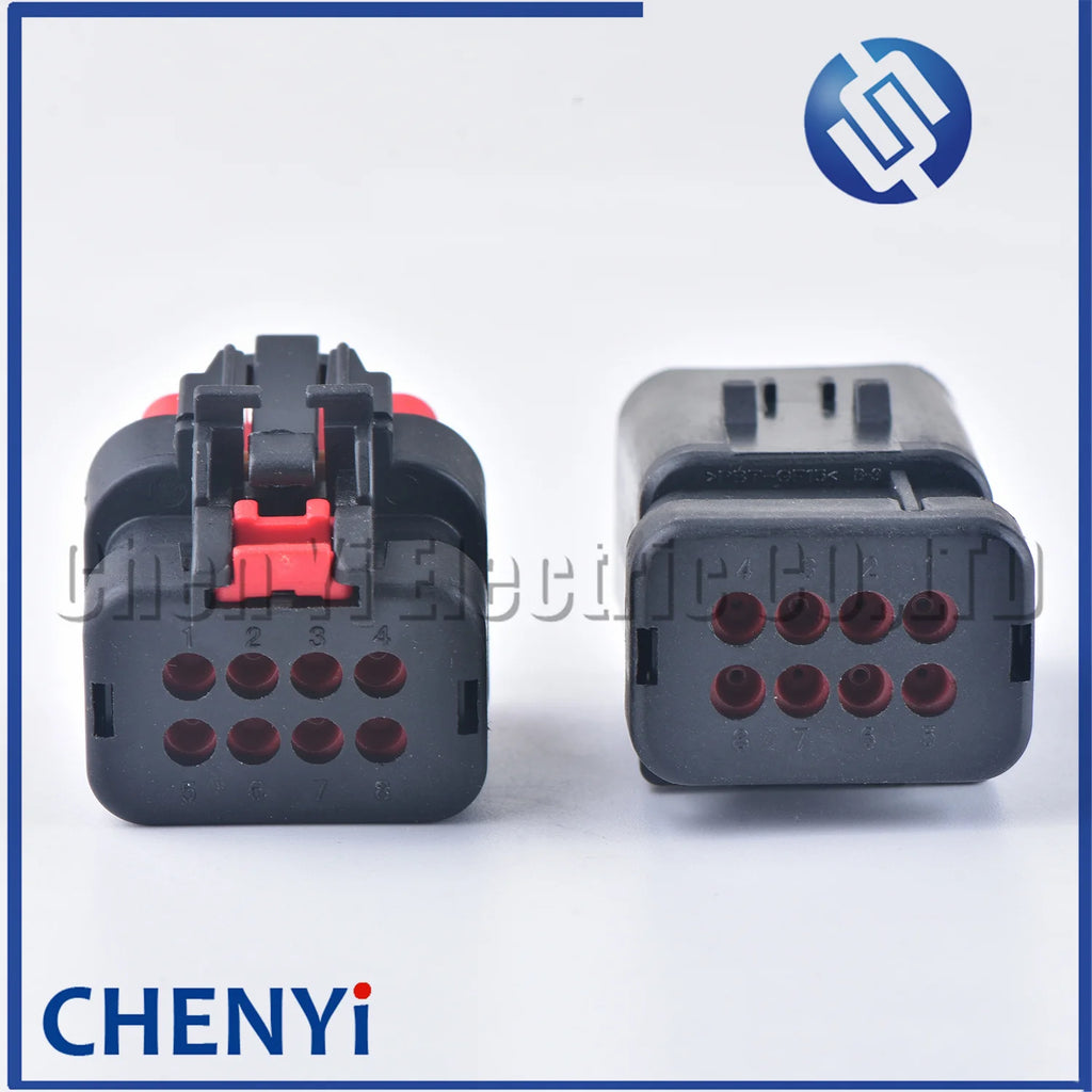 8 Pin 1.5mm Series male or female Auto Waterproof Connector Camshaft Sensor Plug 776495-1 776494-1 For Carter Excavator