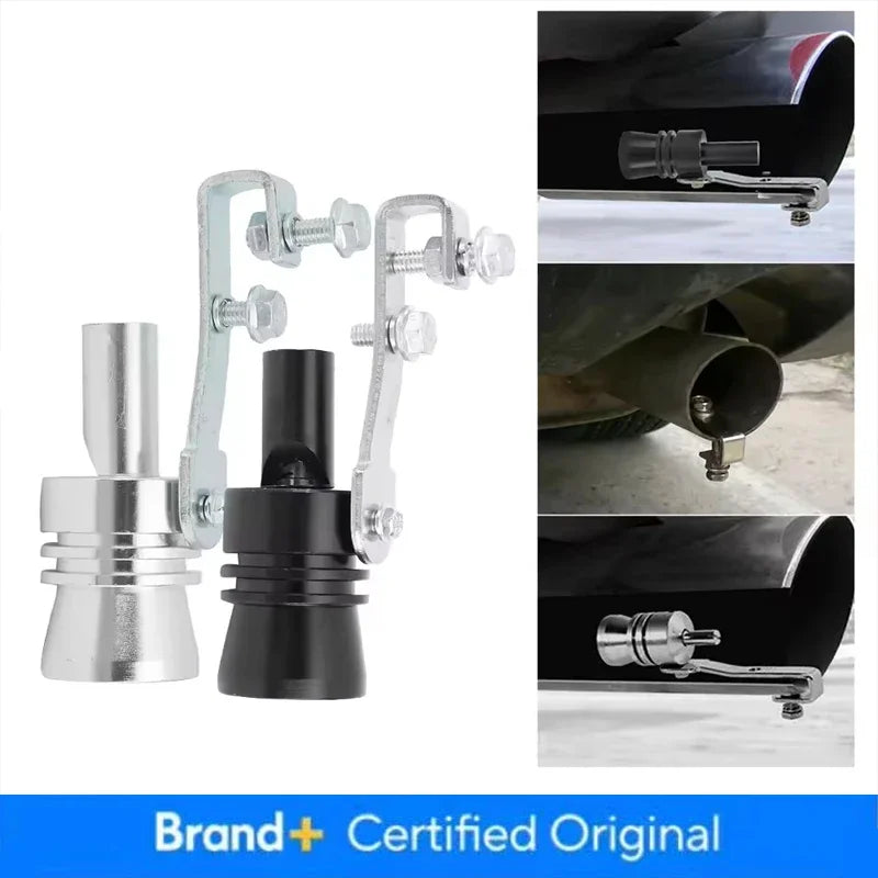 Aluminium Alloy Turbo Sound Tail Throat Exhaust Pipe Whistle Car Modified Part TC XL Muffler Whistle Exhaust Pipe Whistle Amagi