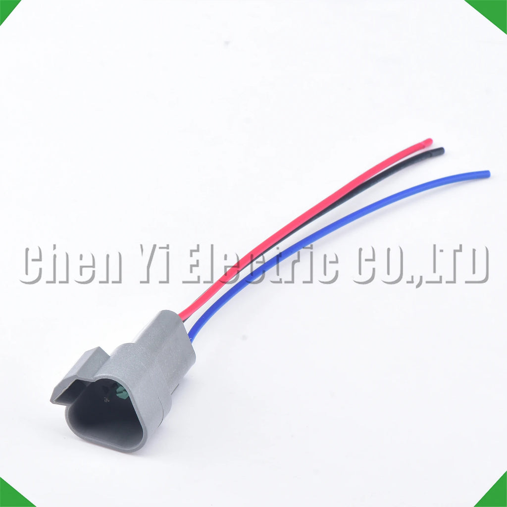 3-Pin Wire Harness female Waterproof Connector Automotive Electrical Harness pigtail