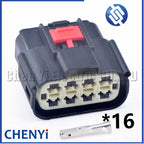 16 Pin Automotive waterproof connector Headlight Lamp Light plug Socket 54241630 For Chevrolet Cadillac Lincoln Dodge GMC