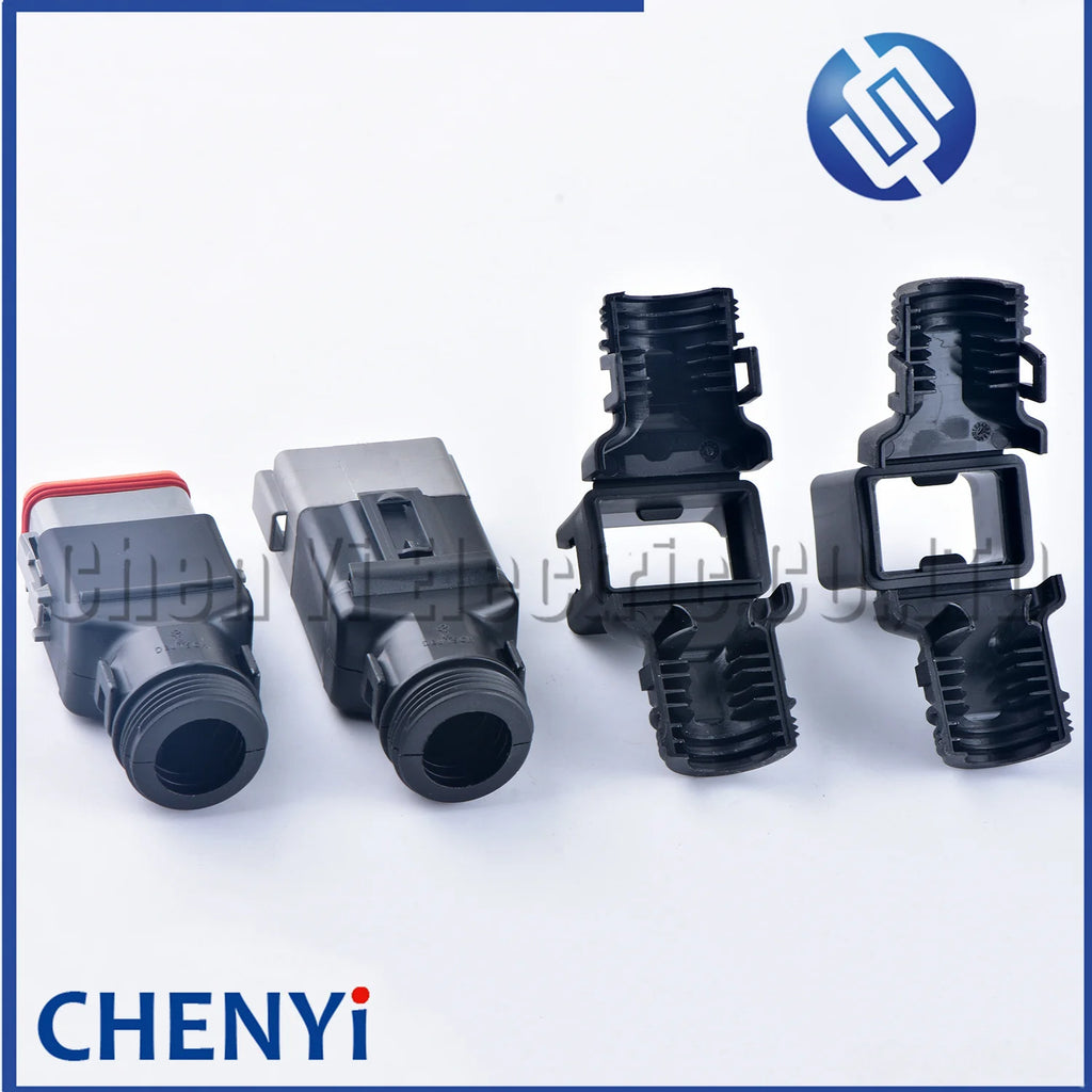 For Duetsch DT06-12S DT04-12P connector plug tail clip automotive wire harness bellows fixed buckle 1011-247-1205 1011-249-1205