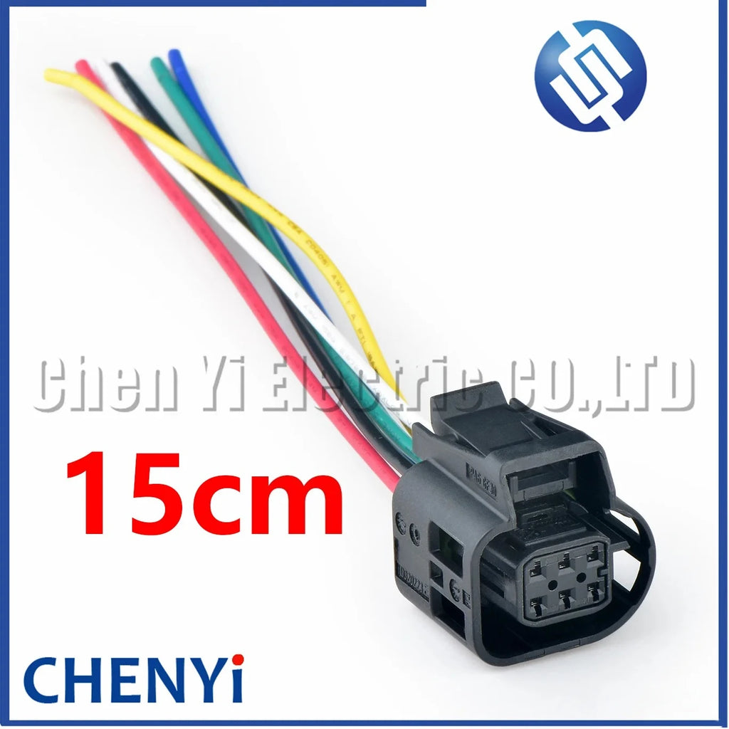 6 Pin Auto connector throttle valve oxygen sensor harness plug 09442111 10020220 10020223 16522 10004596 10004595