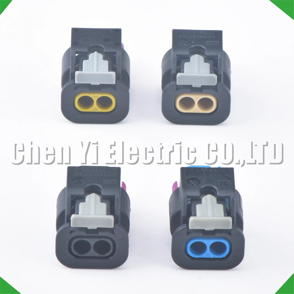 2 Pin Automobile waterproof connector vvt solenoid Ignition coil plug 4F0973702A 4F0973...