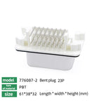1/5/20 PCS ECU Bent Pin Plug Automotive Waterproof Connector Socket Terminal Male Female PBT 776280/776266/776087/776163