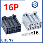 16 Pin Auto Electric Wire Cable Plug Car Unsealed Connector Socket 179054-6 35563-1615 175966-2 For Toyota Honda Nissan Ford