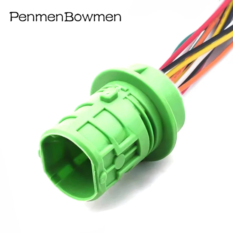 1 Set 14 Pin Automotive Waterproof Electrical Connector Headlight Wire Harness Plug 10847366 DTBFHPE14BKSV