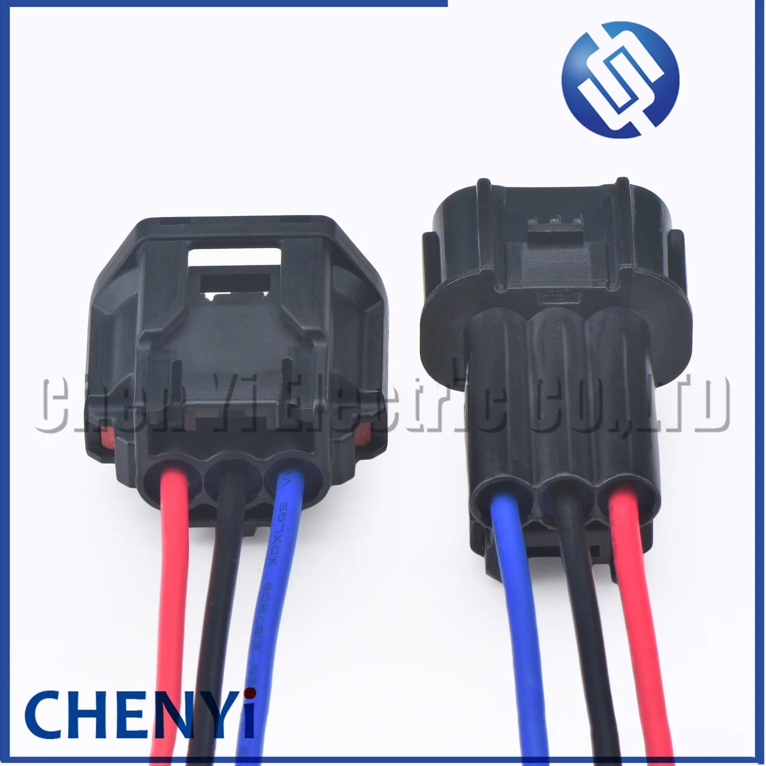 3 Pin car waterproof auto connector LED Fog Light Wire Socket  Daytime Running Light Connector 6189-7494 For Honda