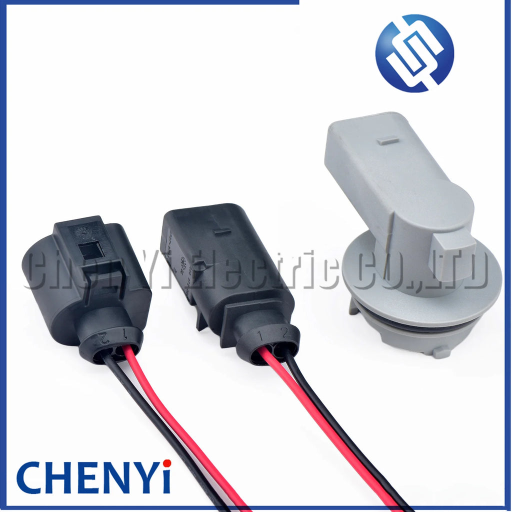 2 Pin Auto connector Turn Signal Light 1156 Bulb Socket Light Lamp  Holder Wire harness plug 1H0953123F 1J0973722 8B0973822