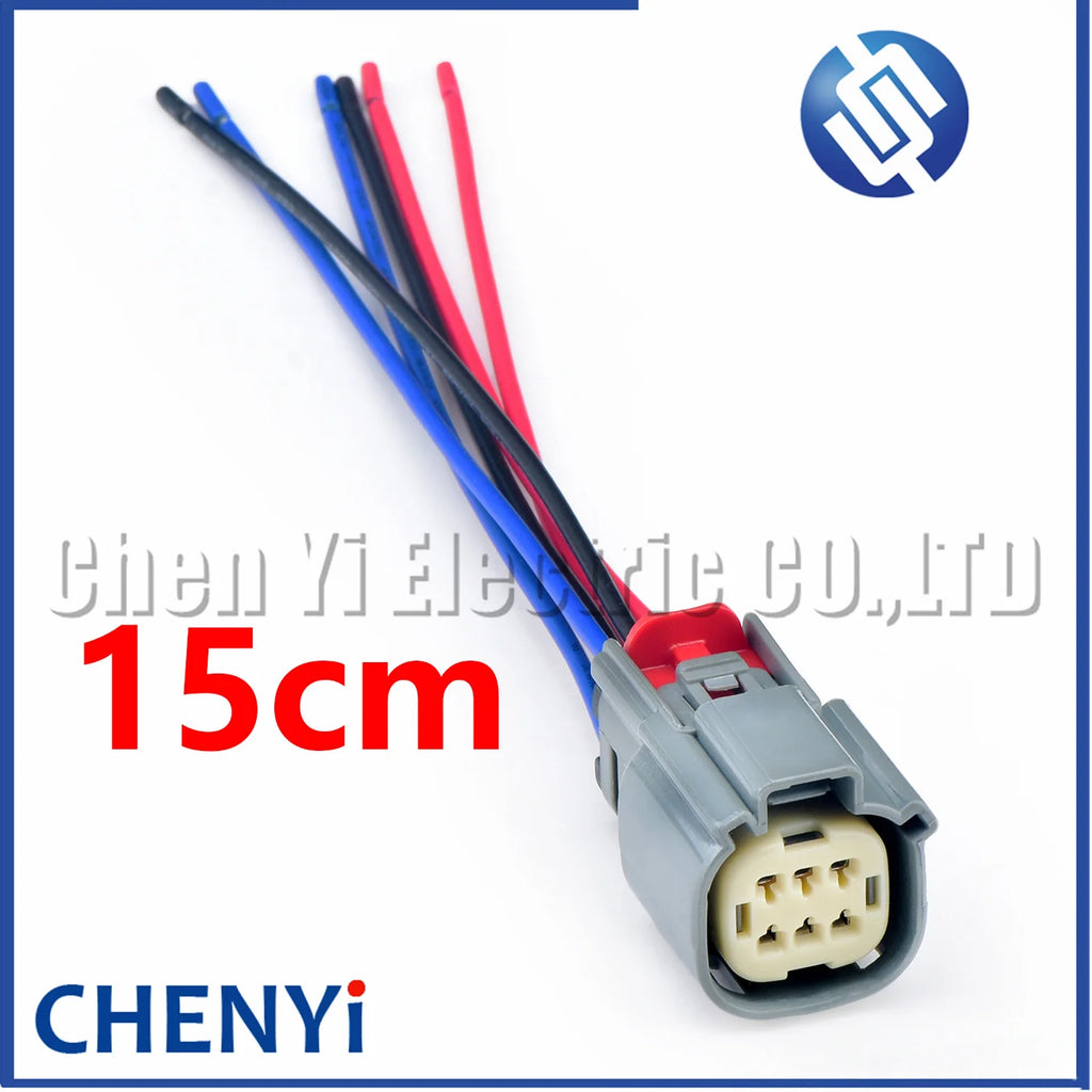6 Pin Automotive waterproof connector Tail light Bumper Light Fog Light Wire harness Plug For Ford Buick Chevrolet Cadillac