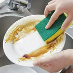 5-50PCS Double-sided Cleaning Sponges Magic Super Absorbent Pan Pot Dishwashing Scouring Pad Wipe Household Kitchen Clean Amagi