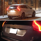 1Pcs LED car license plate light 12V white light for Volvo S40 S60 S80 XC70 XC60 Rear Lights Number Plate Lamp Replacement
