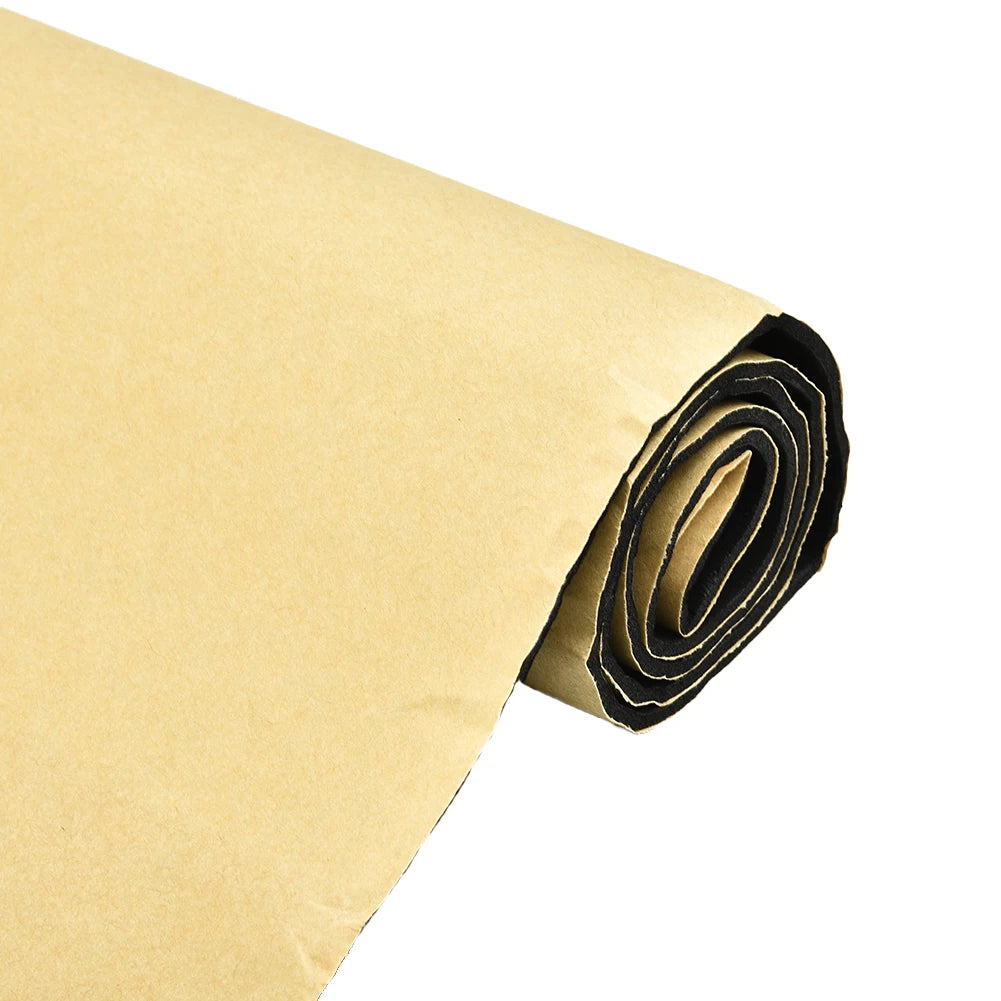 50x100cm 3mm Car Soundproof Deadening Heat Noise Insulation Warm Foam Pad Car Sound Absorber Heat Foam Mat