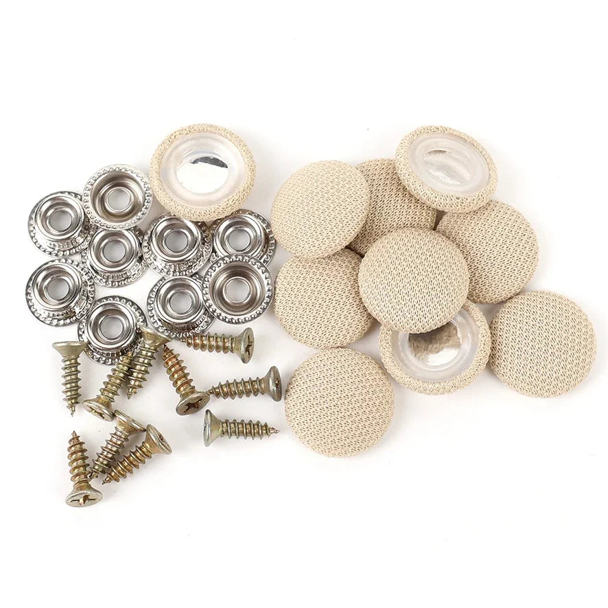 Car Ceiling Buckles Fixing Clips Auto Car Interior Roof Fixing Buckles Screw Headliner Fabric Rivets Retainer Buckle Fastener