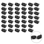 Car Double Brake Line Clip Brake Line Holder 4.75mm For Skoda A4/S4/A6 Car Brake Line Hose Clips Double Cable Holder Clip