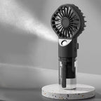 Portable Humidifier Fan Mini Handheld Mist Fan USB Rechargeable Portable Small Pocket Mini Water Humidifier Cooling Motorcycle