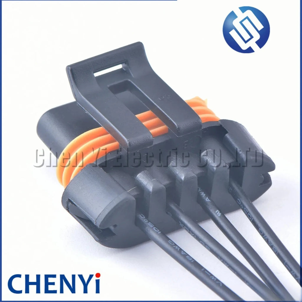 4 Pin Female Series Alternator Connector Auto Connector Harness pigtail For GM LS 12186568 For Hummer H2 6.2L Oxygen Sensor