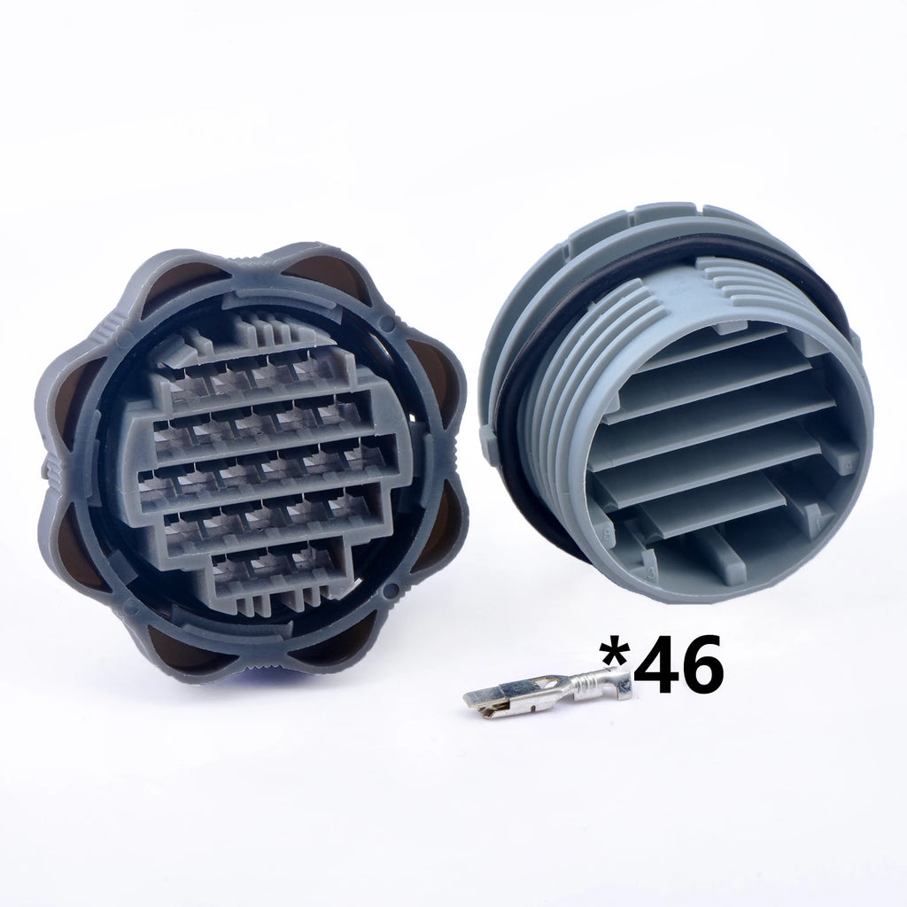 23 Pin grey male or female Car Door body plug instrument connector For Peugeot 206 207 Citroen Picasso Xsara Sienna Elysee C2