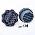 23 Pin grey male or female Car Door body plug instrument connector For Peugeot 206 207 Citroen Picasso Xsara Sienna Elysee C2
