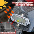 HL Motorcycle Car Light Solar Powered Simulated Dummy Alarm Wireless Warning Anti-Theft Caution Lamp LED Light Flashing Mode