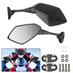 360° Rotating Wide Angle Bicycle Mirror Impact Resistant with Extra Large View Surface Seamless Handlebar Mount Bike amagi