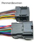 1 Set 16 Pin 1.8mm Auto Radar Plug Wiring Harness Electronic Waterproof Connector With Cable 7123-7564-40 7222-7564-40