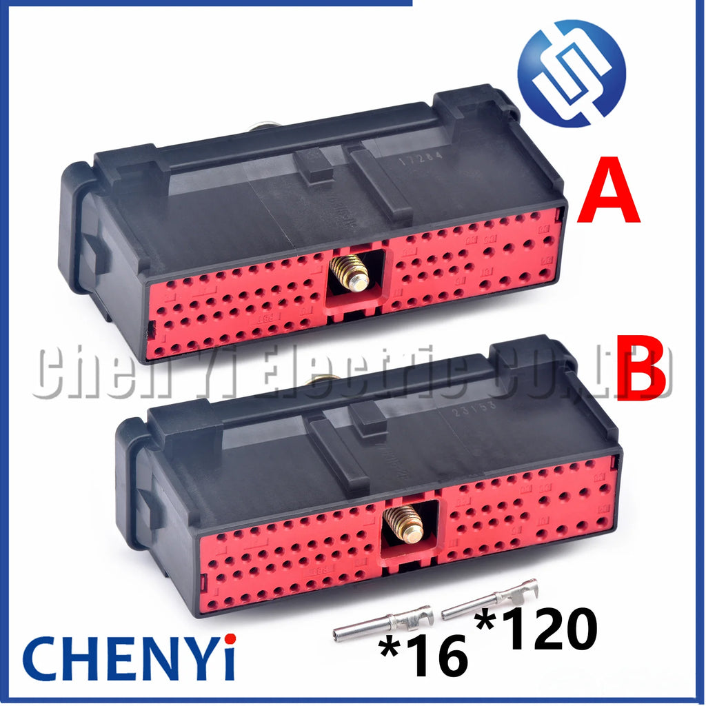 68 Pin Automotive waterproof connector 776315-1 776315-2 17284 With Pins For DETROIT Diesel 60 SERIES 14.L Engine Plug Socket