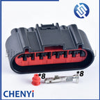 8 Pin Door lock connector One click start keyless door handle plug 3U2Z-14S411-MBB 2112059-1 2112060-1 For Ford