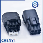 6 Pin Automobile waterproof connector Headlamp fog lamp plug 6189-7535 6189-7534 For Chevrolet Sail Chang'an Auchan CS55 CS75