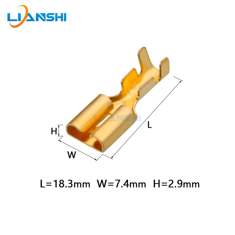 5-hole automotive relay seat 12V harness plug instrument connector with terminal DJJ7051A-6.3-21
