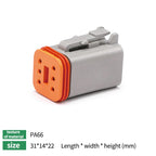 5/10/20Sets Deutsch Type DTM/DT/DTP/DT13/DT15 Waterproof Connector With Terminal Male Female Plug&Socket DTM04-2/3/4/6/8/12P
