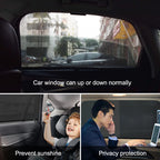 2pcs Car Styling Accessories Sun Shade Auto UV Protect Curtain Side Window Sunshade Mesh Sun Visor Protection Window Films Tools