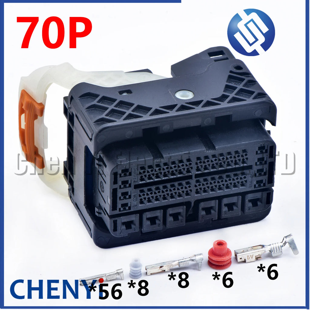 70 Pin Auto engine Computer board connector ECU Plug 348530121 348531104 For Renault Megane Peugeot 5008 4008 308 Citroen C4