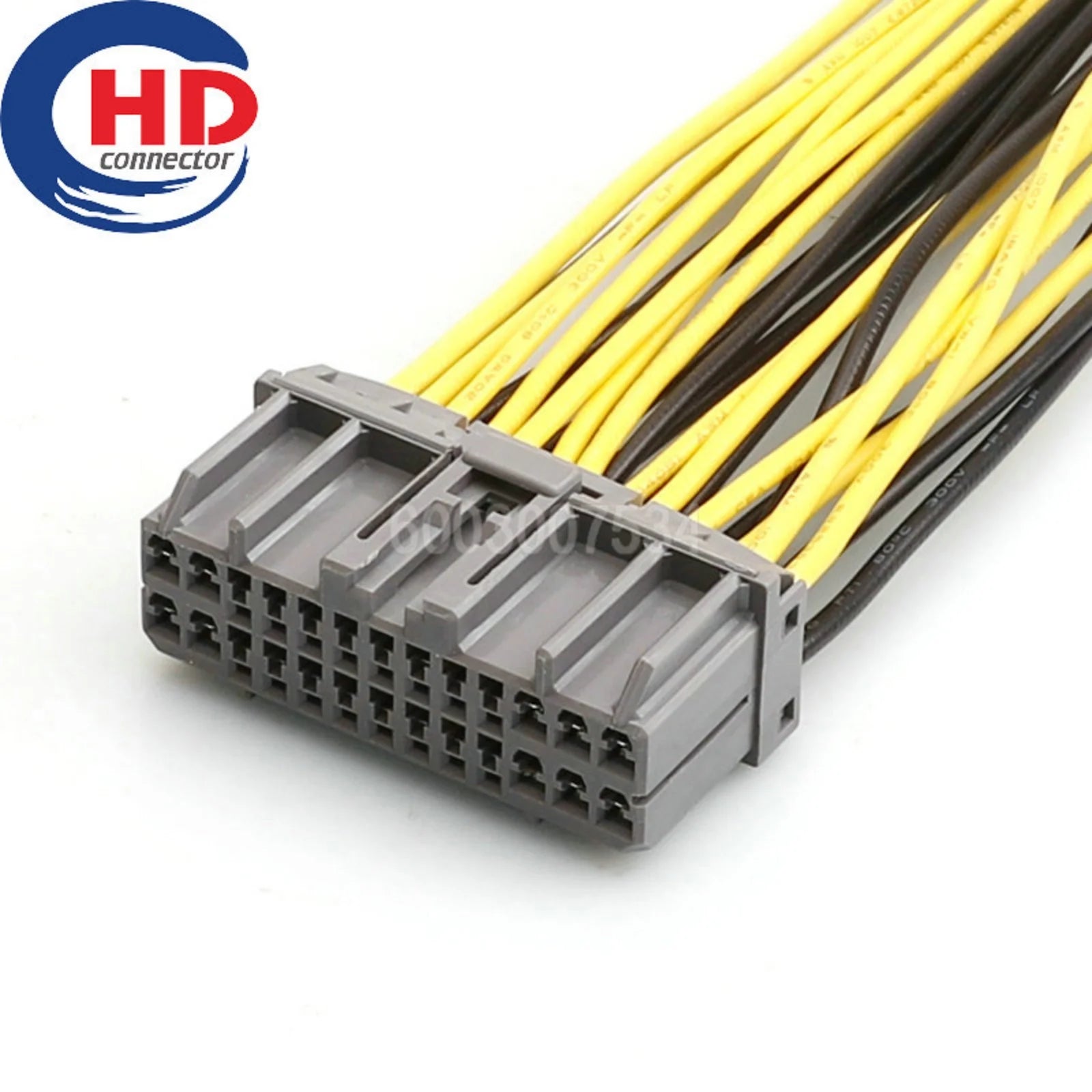 26 Pin Connector Unsealed Series Female Connector Cable Plug Motorcycle Electrical Harnesses Wiring Harness 368136-6