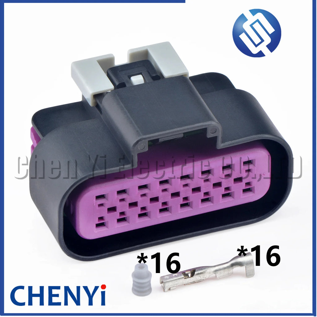 16 Pin Automotive waterproof connector Auto Light Lamp Wire harness plug 15326863 15326868 For Buick Chevrolet GT 150 Series