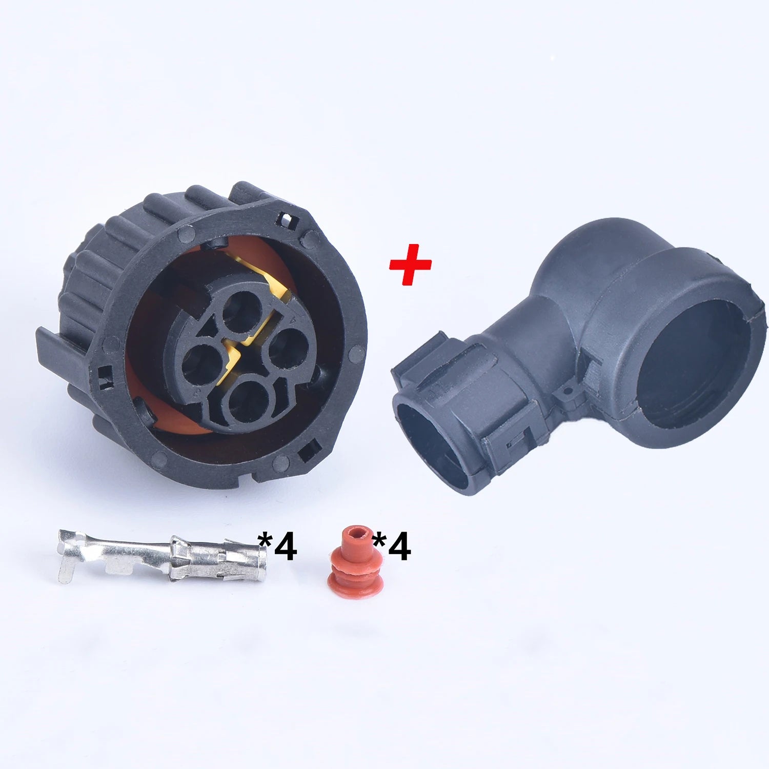 1 set 4 Pin Female 1-1813099-1 967325-1 1-1813099-2 Car Plug Waterproof Auto Connector Oxygen Sensor Speed sensor Plug