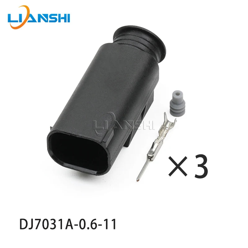 9-967081-2 Automotive air conditioning pressure switch 3pin sensor plug Headlight wiring harness plug-in 2-967642-1 1-967642-1