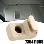 1Pcs Sun Visor Holder Mount 735411088 For Fiat Grande Punto Etc Car Interior Sun Visor Cap Clip Hook Fixing Clips