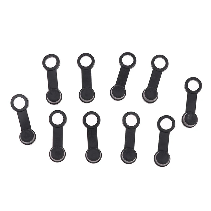 10Pcs/set Motorcycle Dust Caps Bleed Nipple Brake Screw Caps Brake Caliper Cover Motorcycle Valve Rubber Dust Caps