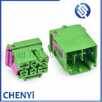 6 Pin Auto Instrument circuit control connector Car seat plug 4F0937731F 4F0937741F 4F0 937 731F 4F0 937 741F
