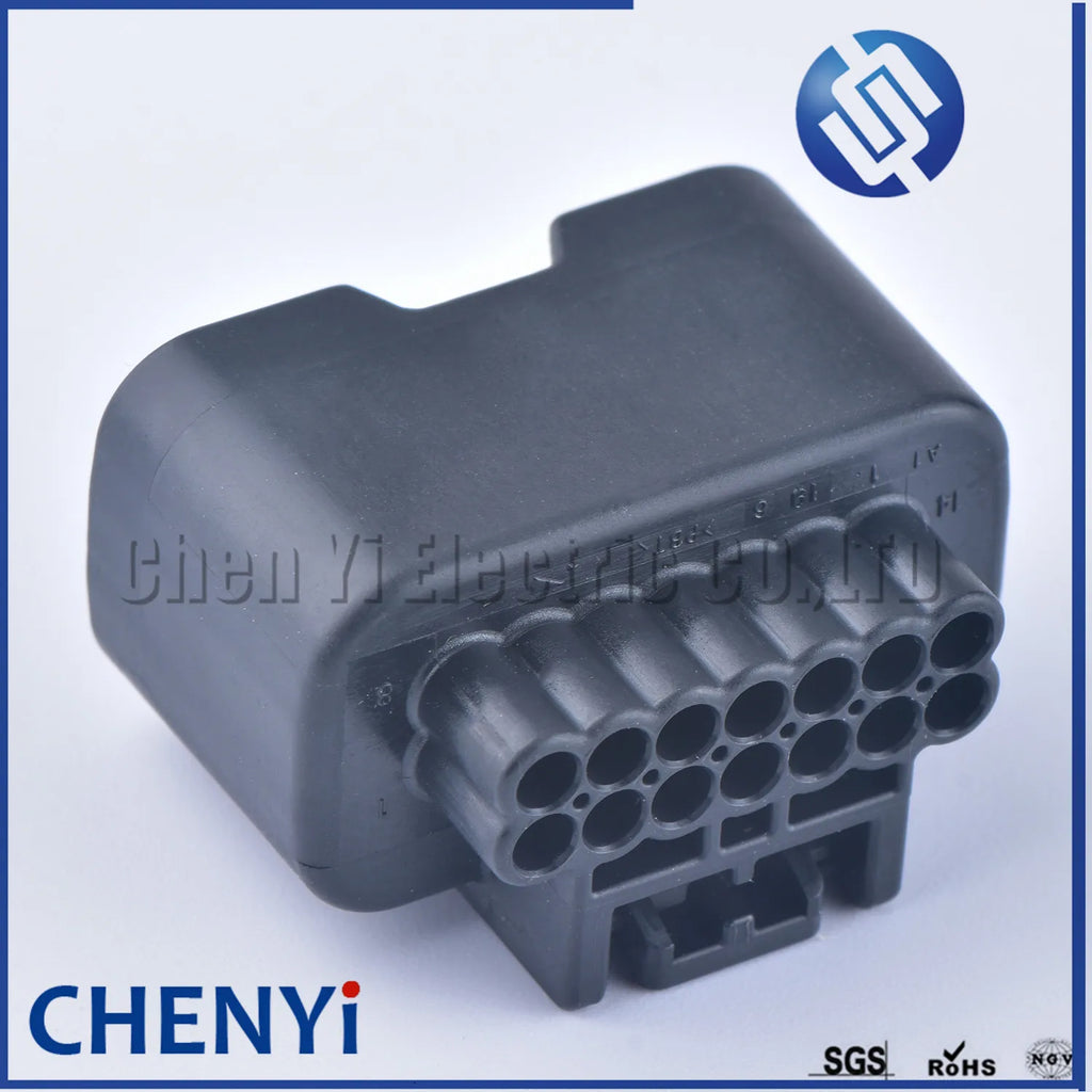 14 Pin Female car waterproof auto connectors (0.6) 7289-6613-30 cable adapter connector With Pins For Toyota Honda Nissan