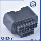 14 Pin Female car waterproof auto connectors (0.6) 7289-6613-30 cable adapter connector With Pins For Toyota Honda Nissan