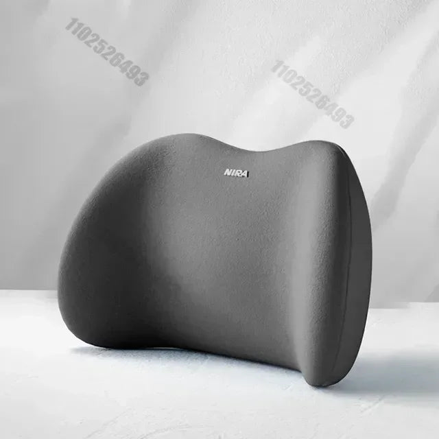 Car Headrest Car Neck Pillow Waist Cushion Driver Seat Backrest Car Cushion Driving Lumbar Support Waist Support Amagi