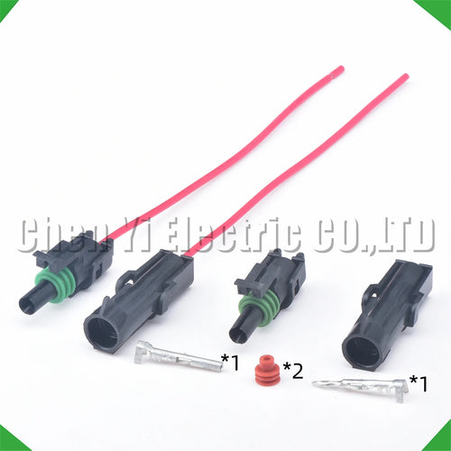 1-pin connector connector series connector female weather electrical 12015791 12010996