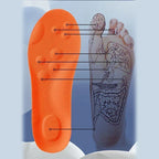 1/2 Pairs 4D Cloud Technologyt High Elasticity Sports Deodorant Insoles for Shoes PU Sole Breathe for Feet Men Running Insole