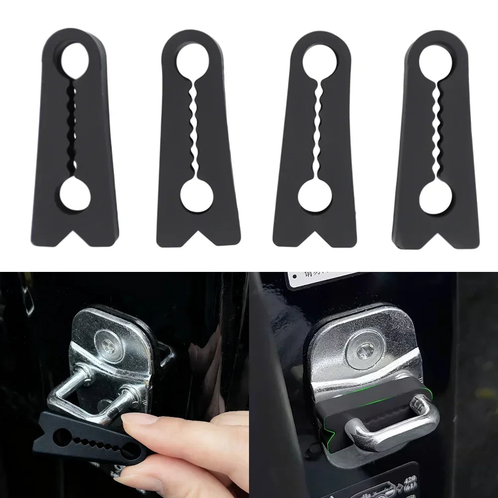 Universal Car Door Lock Damper Buffer Car Shock-proof Muffler Pad Car Door Shock-absorbing Car Door Anti-collision Pad Amagi