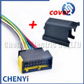 15 Pin/way Automobile waterproof connector ECU Modulo Pld Wire harness plug A001530022 964589-1 000 153 00 22 For truck