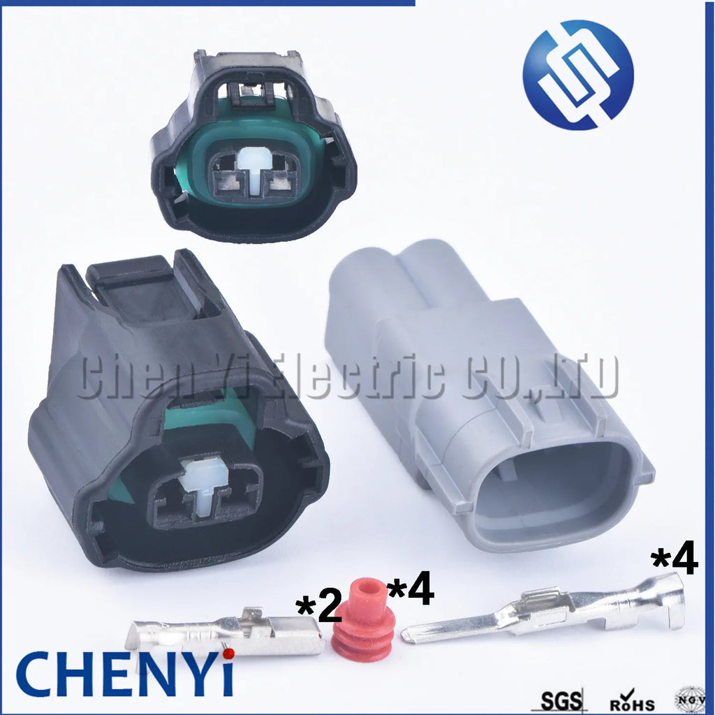2 Pin automotive plug Wiring Auto Connector 7283-7526-30 90980-11162 For VVT i Solenoid Connector Toyota Lexus 1JZ 2JZ 1UZ 3UZ