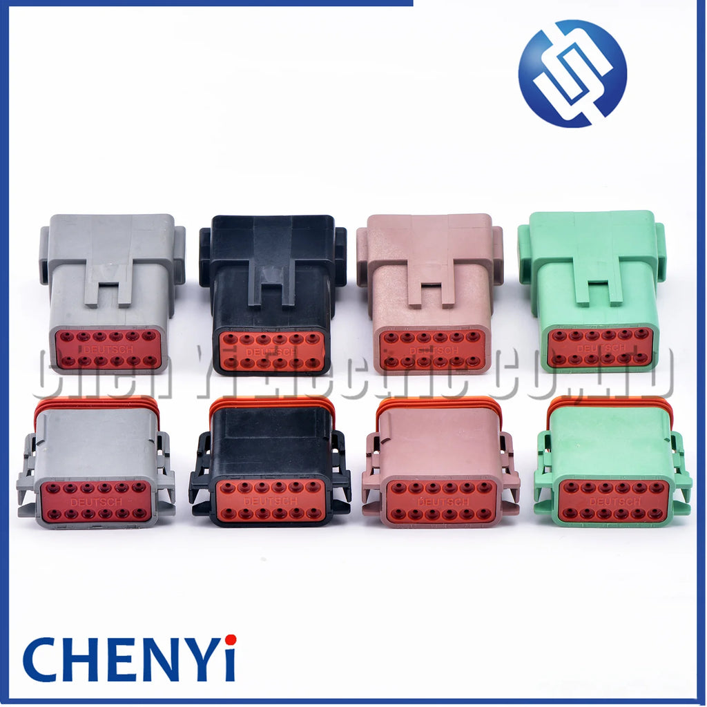 12 Pin Waterproof Connector Plug DT06-12S DT04-12P DT06-12SB DT04-12PB DT06-12SC DT04-12PC DT06-12SD DT04-12PD with Pins