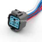 10-PIN AC Assembly Auto Waterproof 2.2mm 6.3mm Male Female Connectors  6181-0381 6189-0555 For Honda k Series