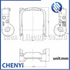 Automotive ECU connetor plug latch lock lever 1355233-1 For 1-1534126-1 2-1534126-1 1-1823440-3 1-1534127-1 2-1534127-1